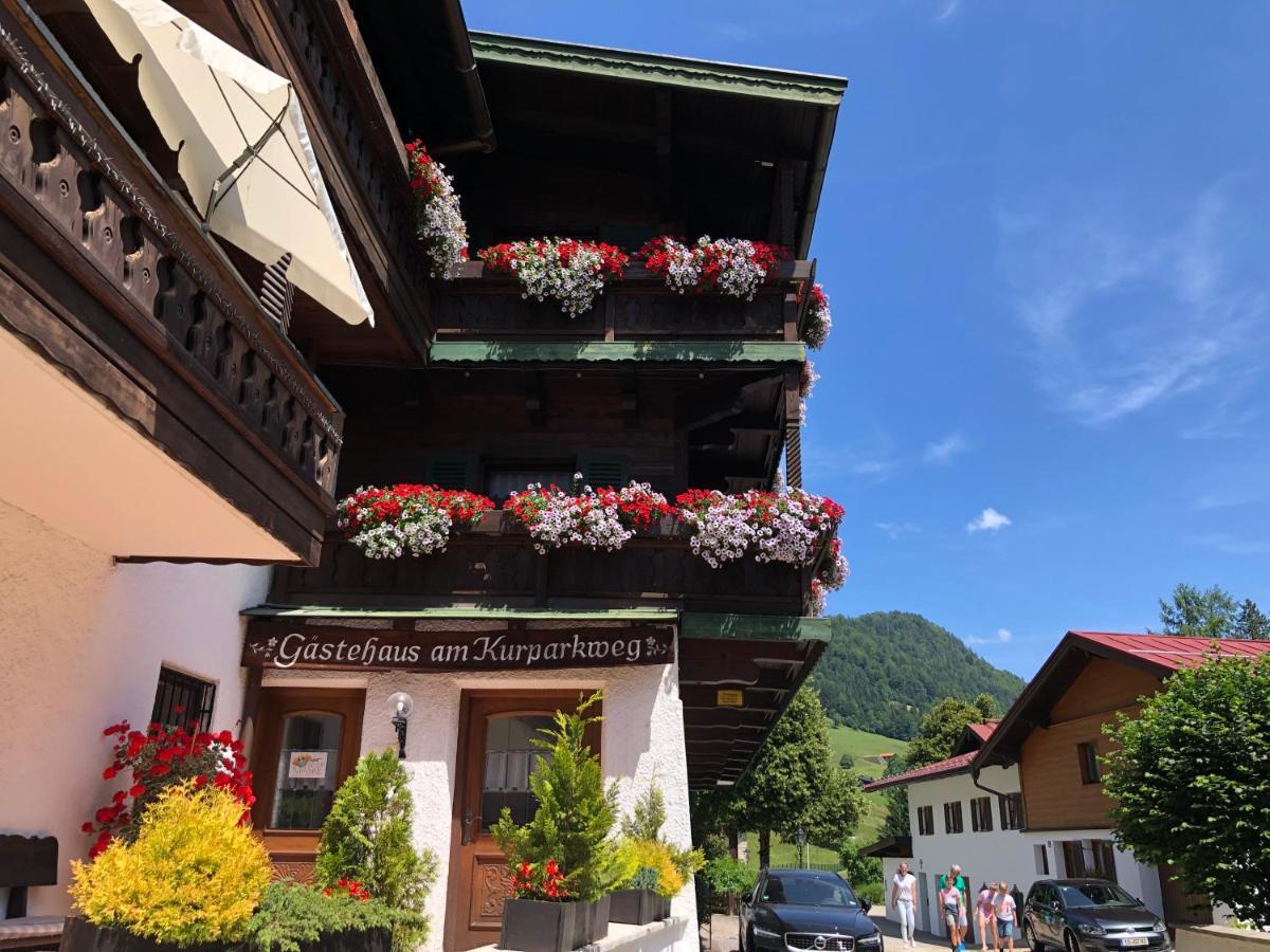 Hotel Gaestehaus Am Kurparkweg Reit im Winkl Zewnętrze zdjęcie